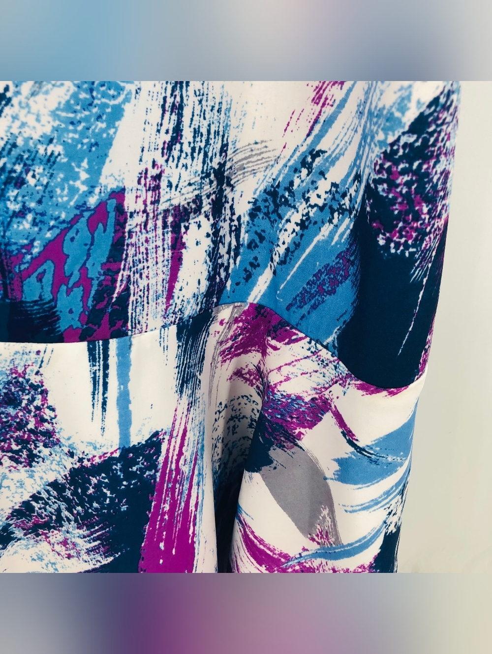 Elliatt The Deep Blue Northern Hemisphere Dress, Size Small - Picture 3 of 9